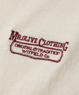 USED 17/1 EMERALD COTTON / EMBROIDERY L/S T-SHIRT