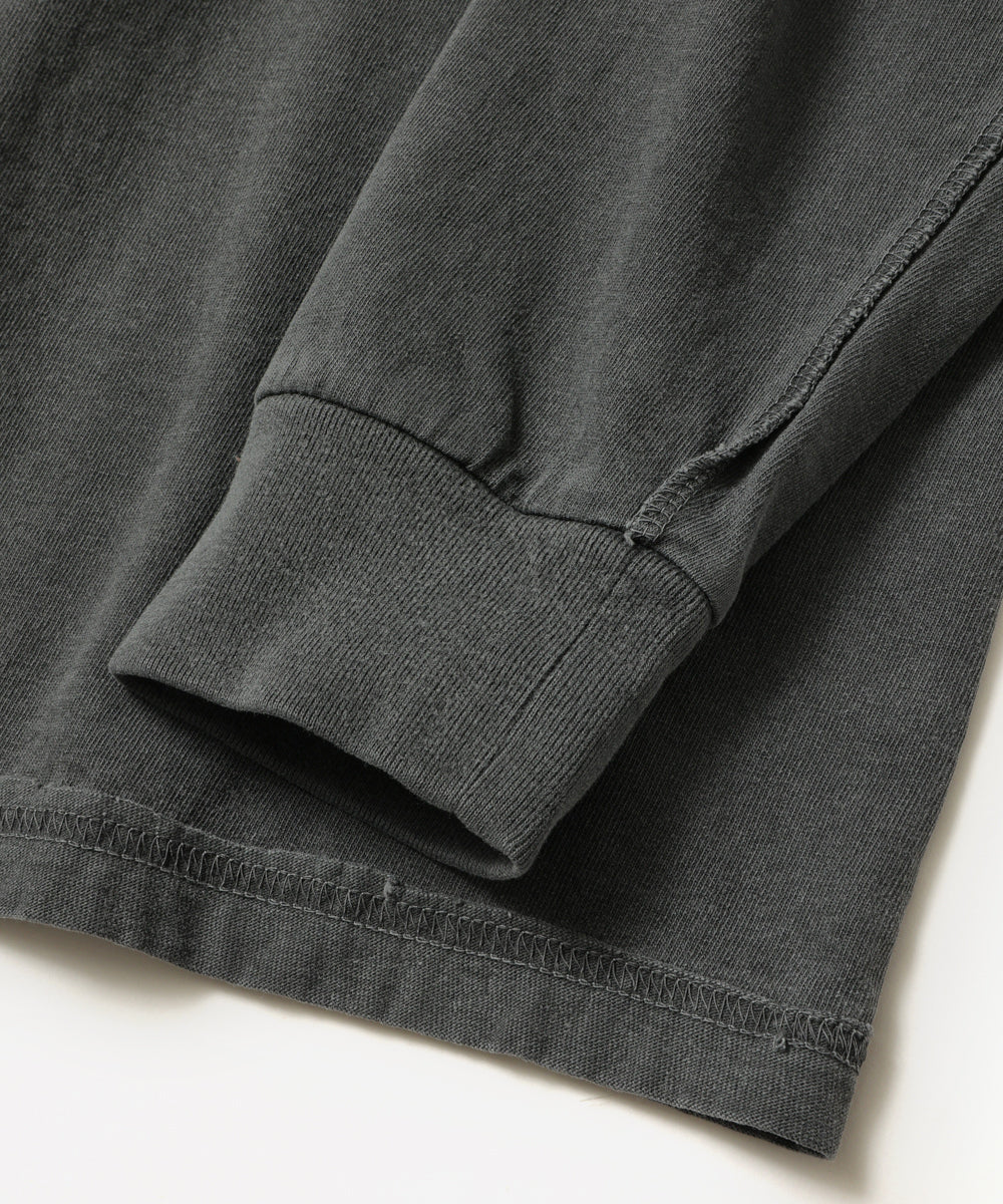 USED 17/1 EMERALD COTTON / GSH PRINT L/S T-SHIRT