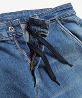 SUPER STRETCH DENIM / USED WASH SLIM PANTS