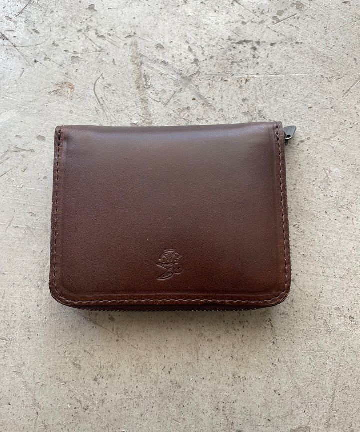 HORWEEN CHROMEXCEL LEATHER / COMPACT ZIP WALLET / ME123H