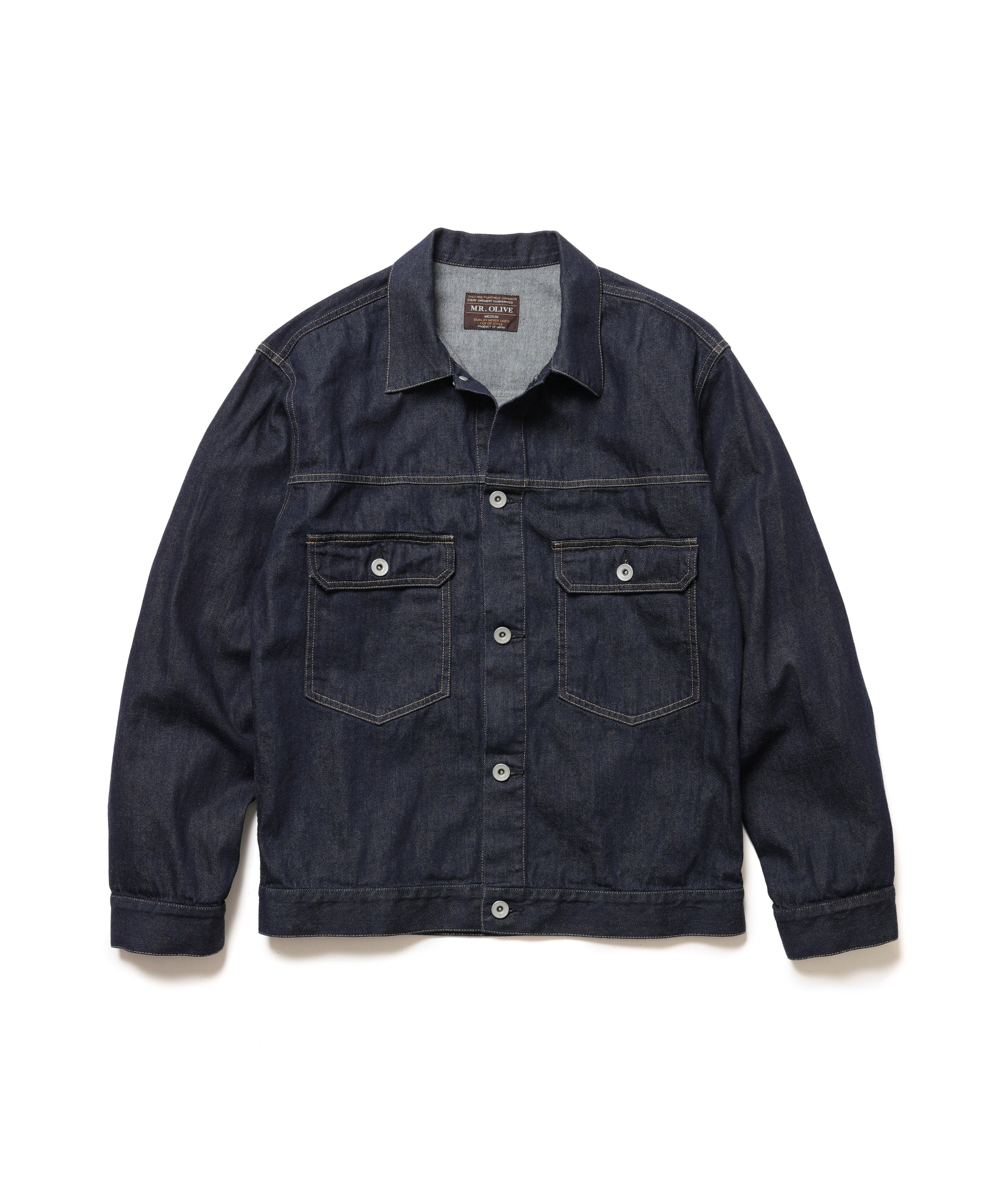 RINSE WASH 8oz DENIM / TYPE 2ND G-JACKET / M261102 – MR.OLIVE