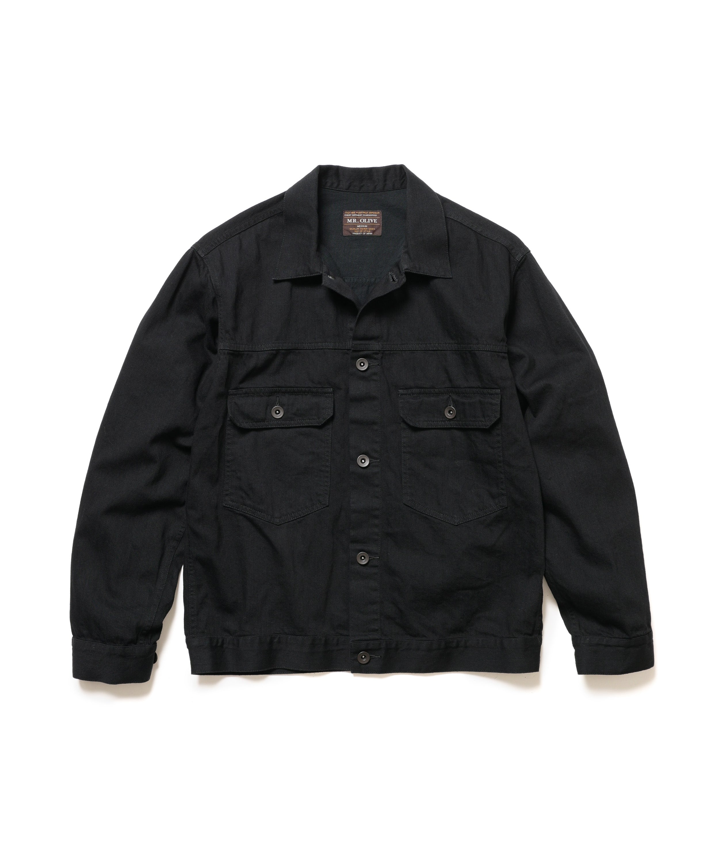 RINSE WASH 8oz DENIM / TYPE 2ND G-JACKET / M261102 – MR.OLIVE