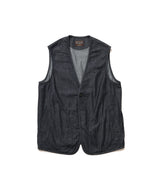 【予約商品】RINSE WASH 6oz SUPER LIGHT DENIM / ONE BUTTON VEST / M261111