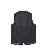 【予約商品】RINSE WASH 6oz SUPER LIGHT DENIM / ONE BUTTON VEST / M261111