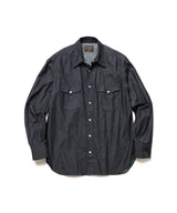 【予約商品】RINSE WASH 6oz SUPER LIGHT DENIM / WESTERN SHIRTS / M261106