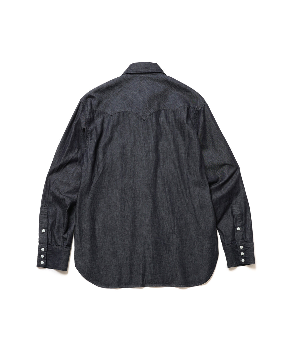 【予約商品】RINSE WASH 6oz SUPER LIGHT DENIM / WESTERN SHIRTS / M261106