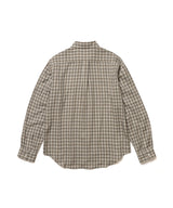 【予約商品】DOUBLE GAUZE MADRAS CHECK / REGULAR COLLAR SHIRT / M261114