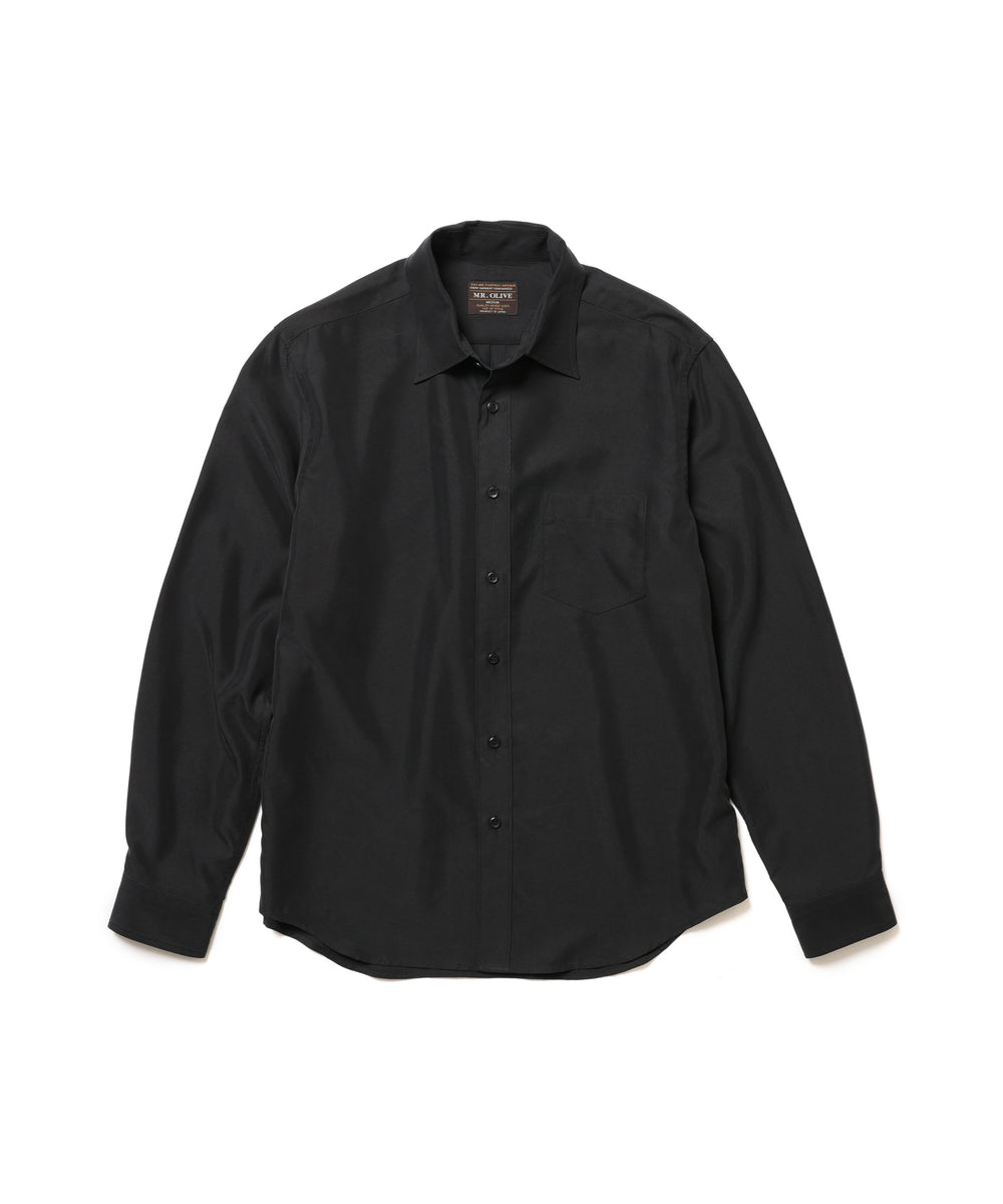 【予約商品】T/R POWDER CLOTH / REGULAR COLLAR SHIRT / M261113