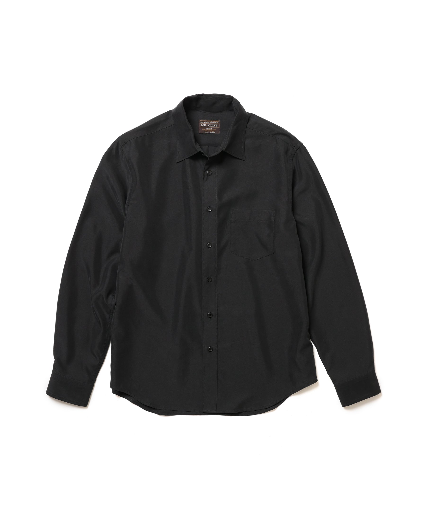 【予約商品】T/R POWDER CLOTH / REGULAR COLLAR SHIRT / M261113