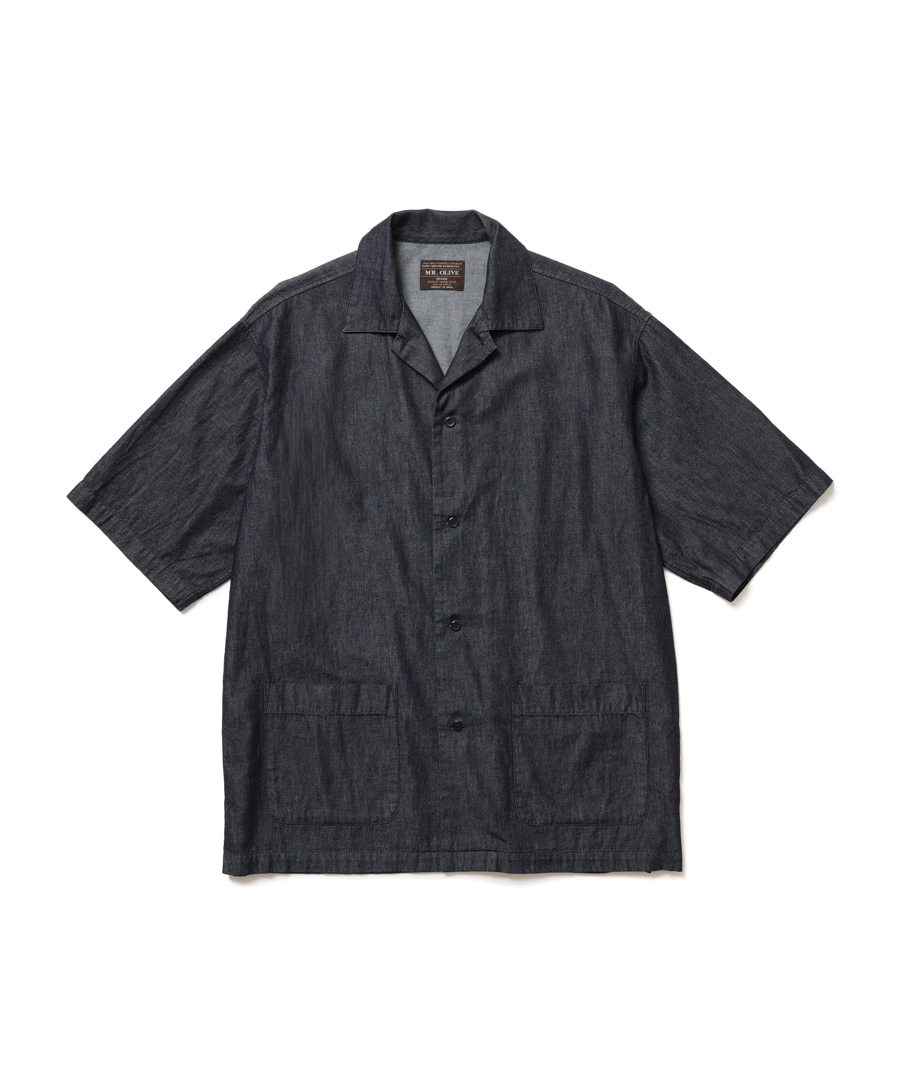 【予約商品】RINSE WASH 6oz SUPER LIGHT DENIM / SHORT/S SERVICE SHIRT / M261127