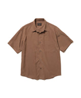 【予約商品】T/R POWDER CLOTH / SHORT/S REGULAR COLLAR SHIRT / M261118