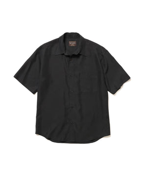 T/R POWDER CLOTH / SHORT/S REGULAR COLLAR SHIRT / M261118