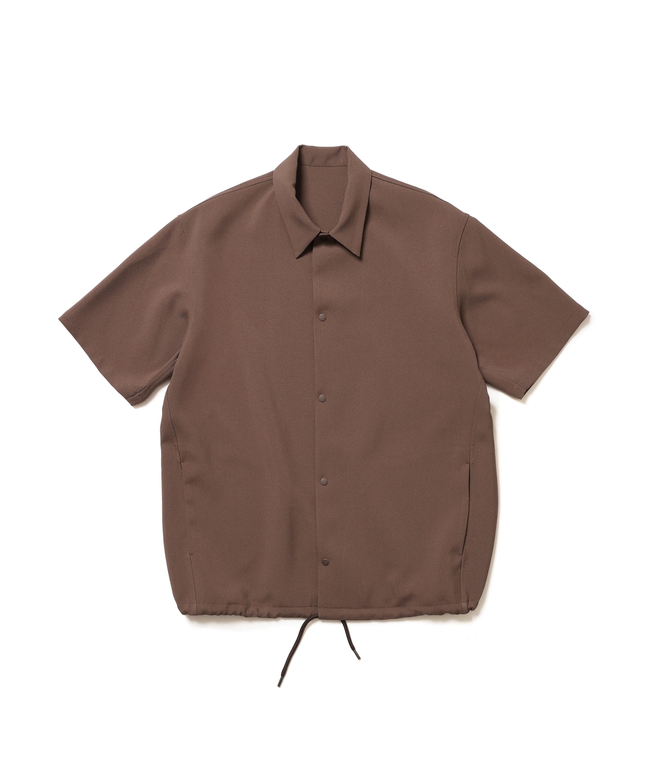 TROPICAL POPLIN / SHORT SLEEVE COACH SHIRT / M261120 – MR.OLIVE