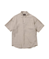 【予約商品】SOFT FINISH LINEN / SHORT/S PULLOVER SHIRT / M261128