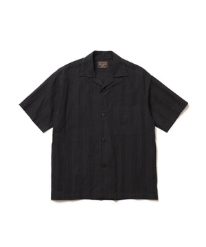 【予約商品】C/L PANAMA STRIPES / SHORT/S OPEN COLLAR SHIRT / M261131