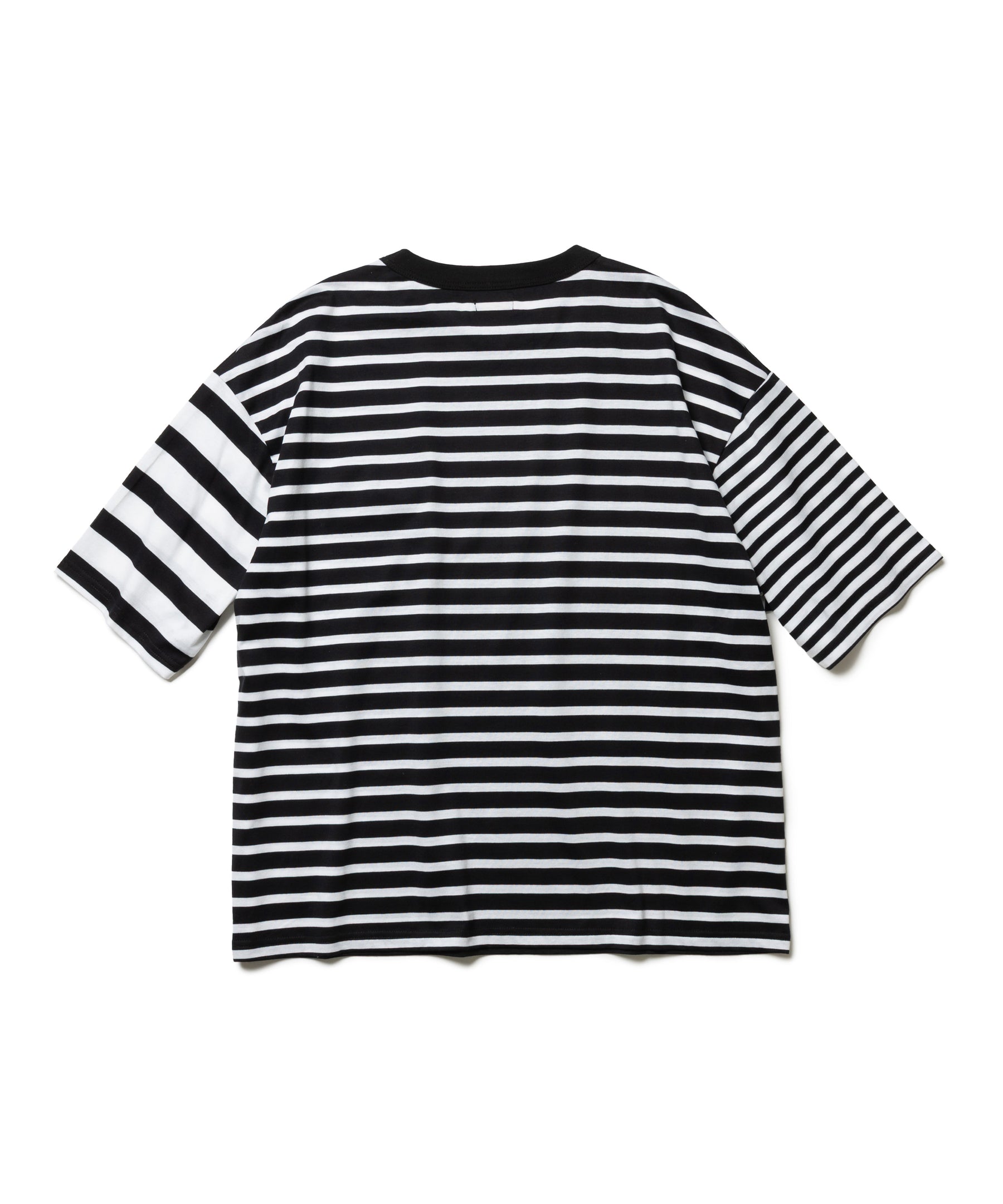 SILKET BORDER / FLAP POCKET T-SHIRT