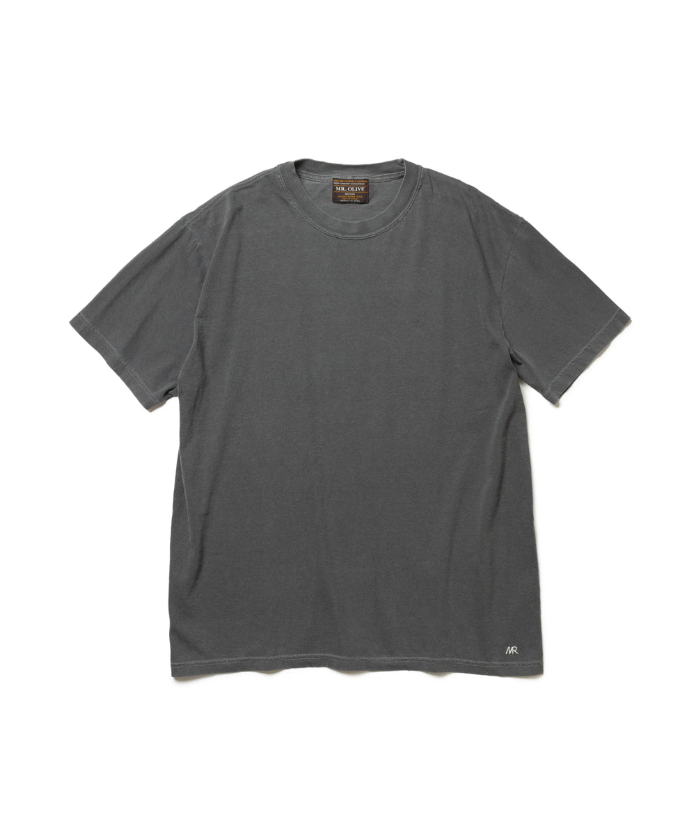 LOOP-WHEELED PLAIN KNIT / USED ONE POINT T-SHIRT