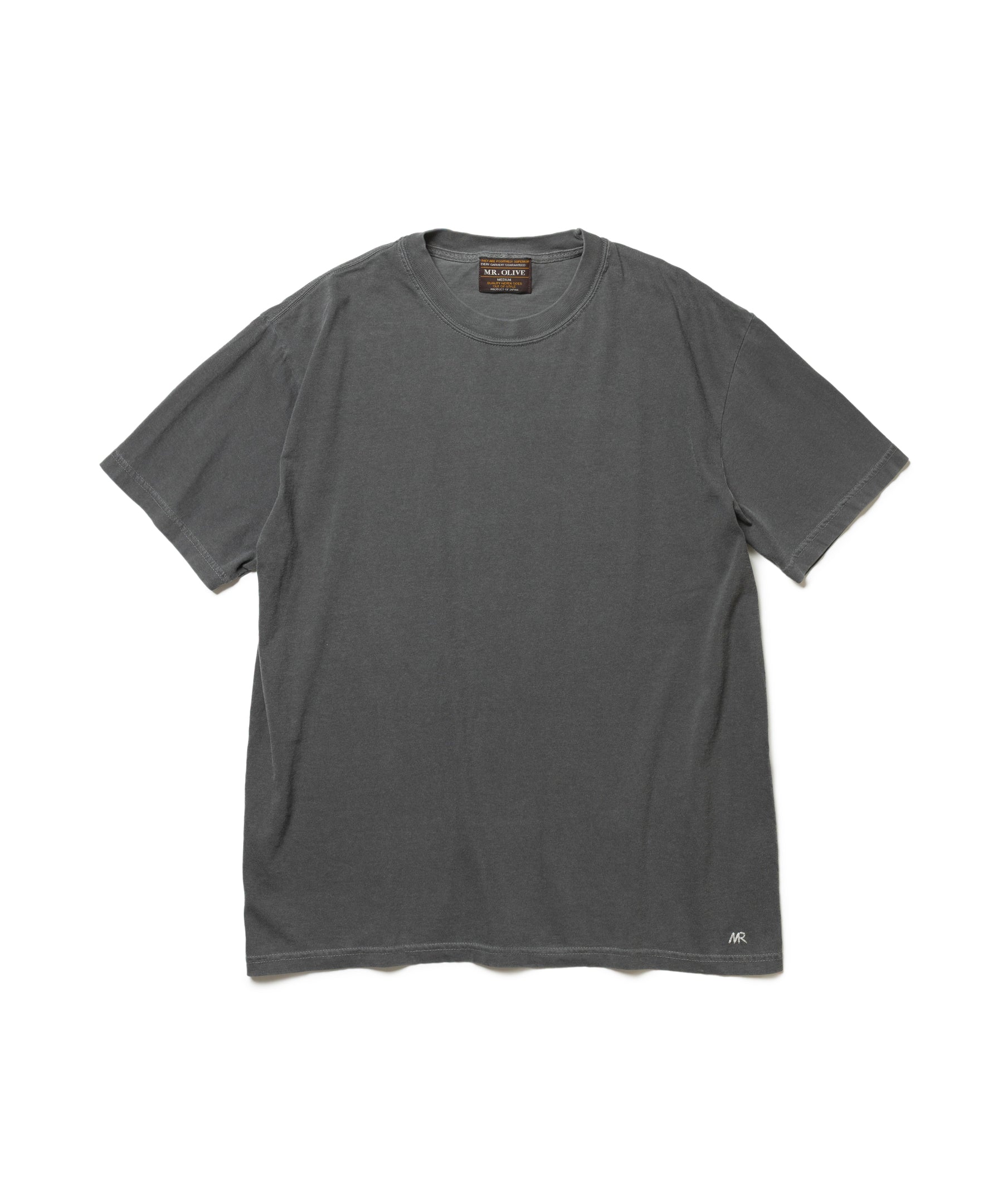 LOOP-WHEELED PLAIN KNIT / USED ONE POINT T-SHIRT