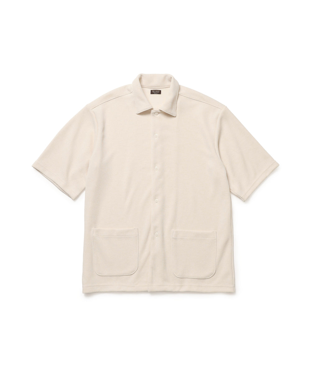 【予約商品】POLYESTER HEMP JERSEY  / SHORT/S SERVICE SHIRT / M261135