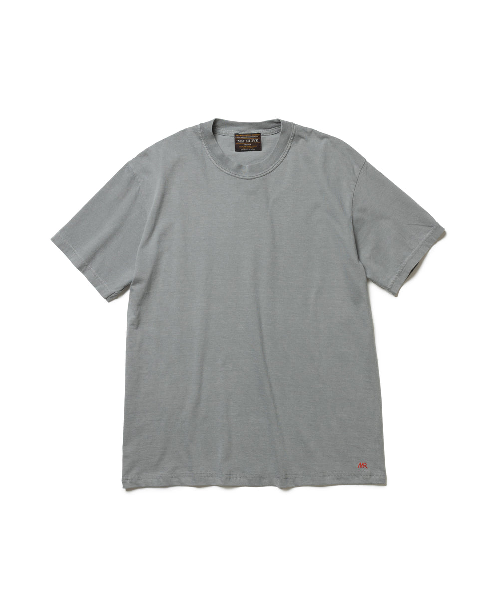 LOOP-WHEELED PLAIN KNIT / USED ONE POINT T-SHIRT
