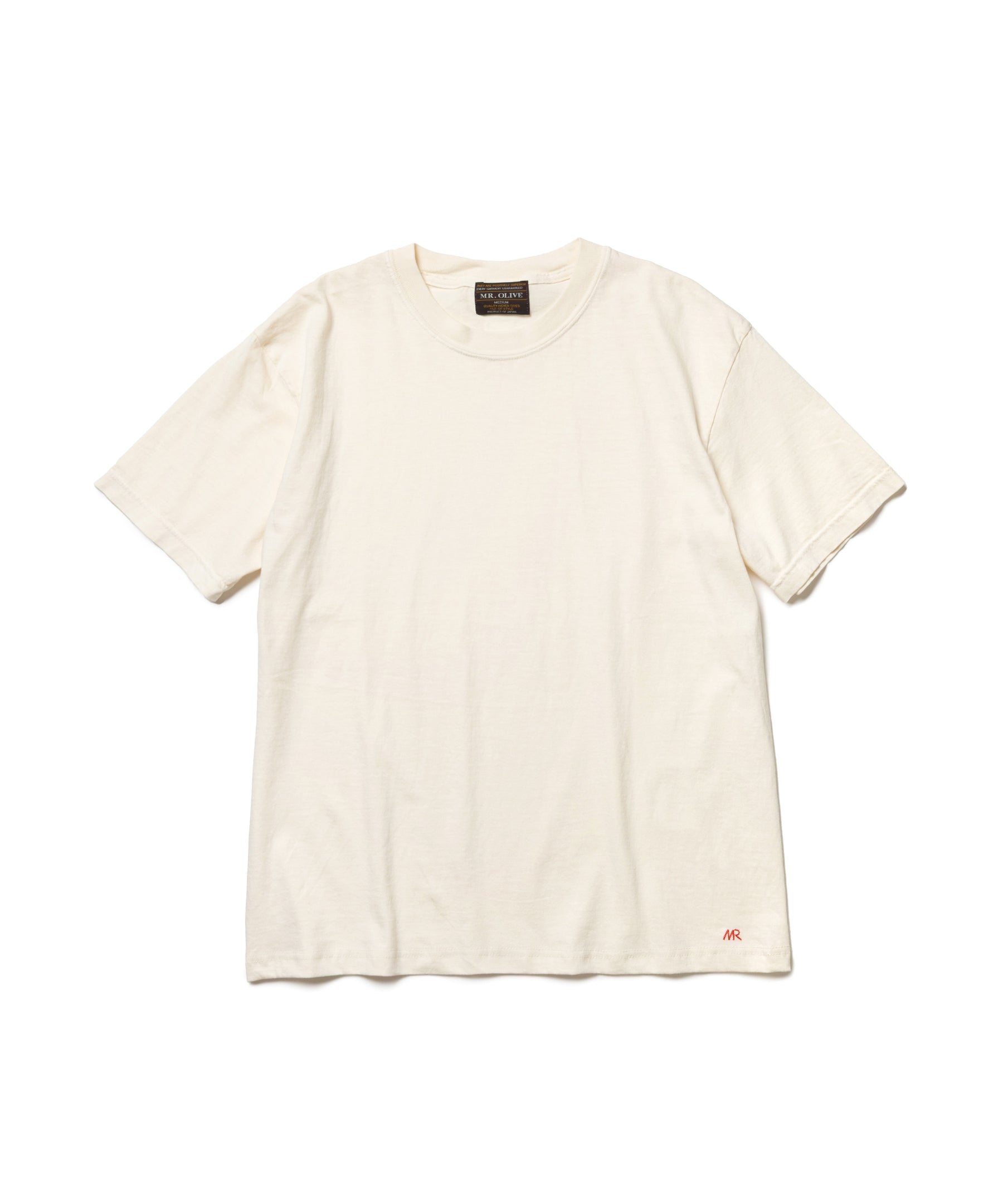 LOOP-WHEELED PLAIN KNIT / USED ONE POINT T-SHIRT