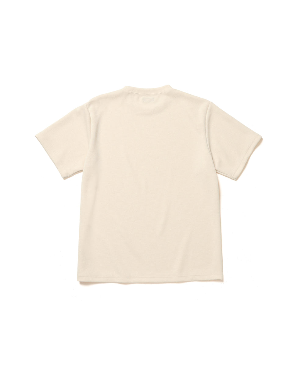 【予約商品】POLYESTER HEMP JERSEY  / CREW NECK T-SHIRT / M261136