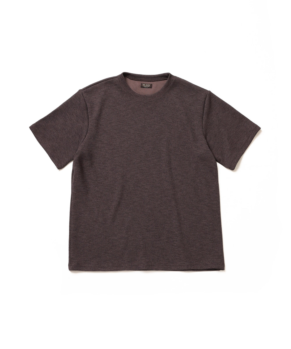 【予約商品】POLYESTER HEMP JERSEY  / CREW NECK T-SHIRT / M261136