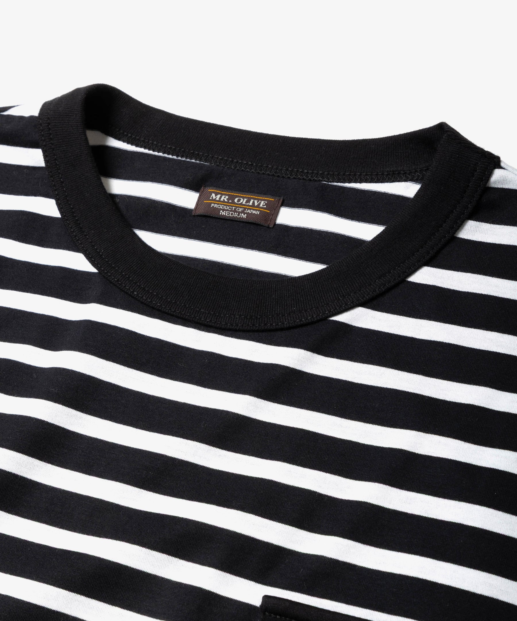SILKET BORDER / FLAP POCKET T-SHIRT