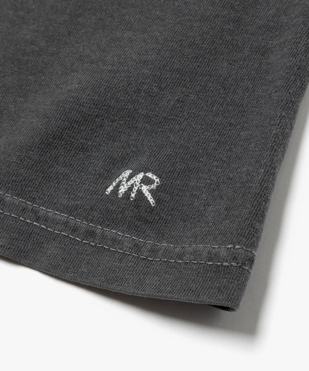 LOOP-WHEELED PLAIN KNIT / USED ONE POINT T-SHIRT