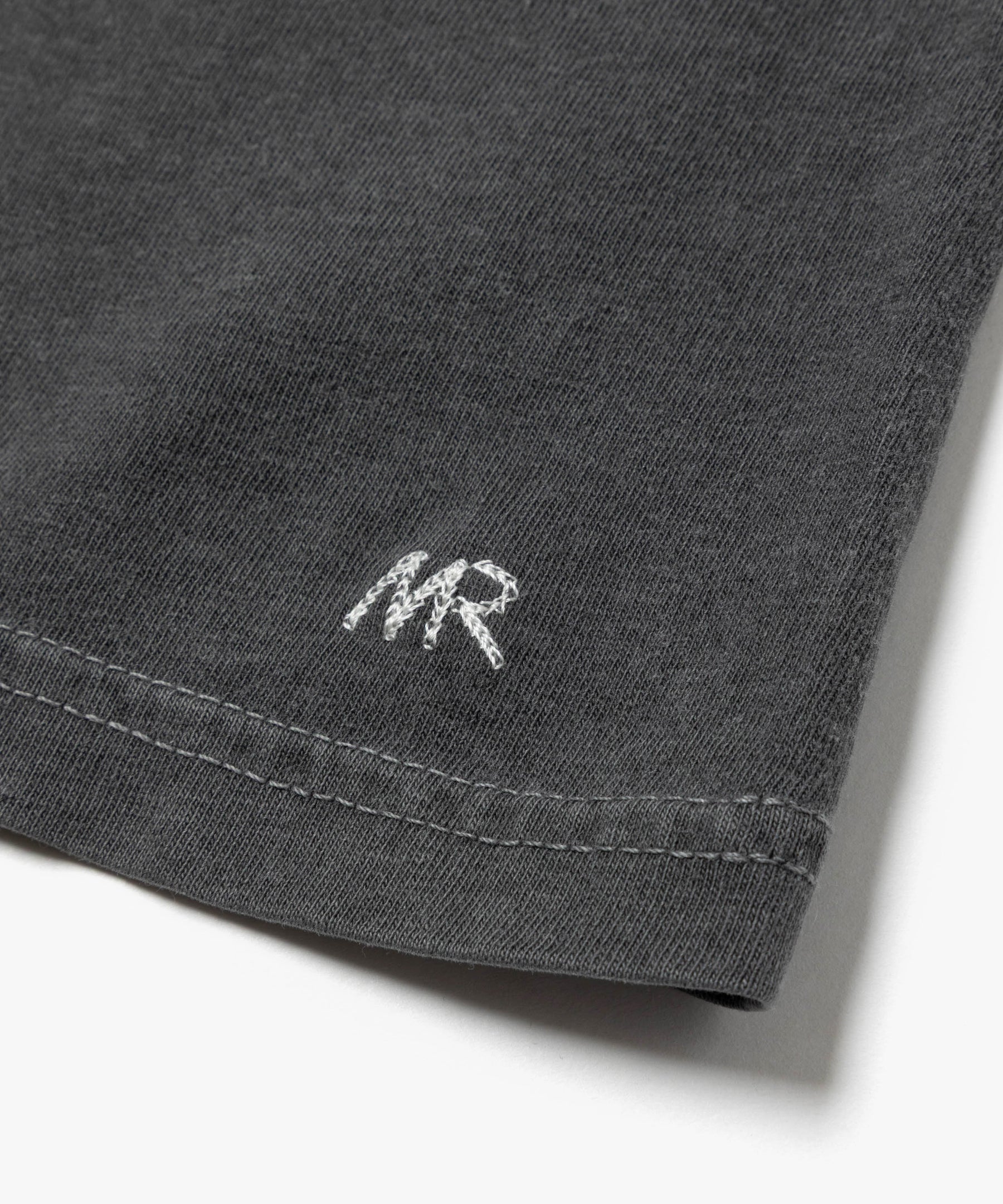LOOP-WHEELED PLAIN KNIT / USED ONE POINT T-SHIRT