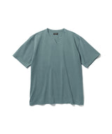 COOL TOUCH COTTON / KEY NECK T-SHIRT