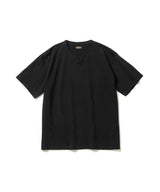 COOL TOUCH COTTON / KEY NECK T-SHIRT