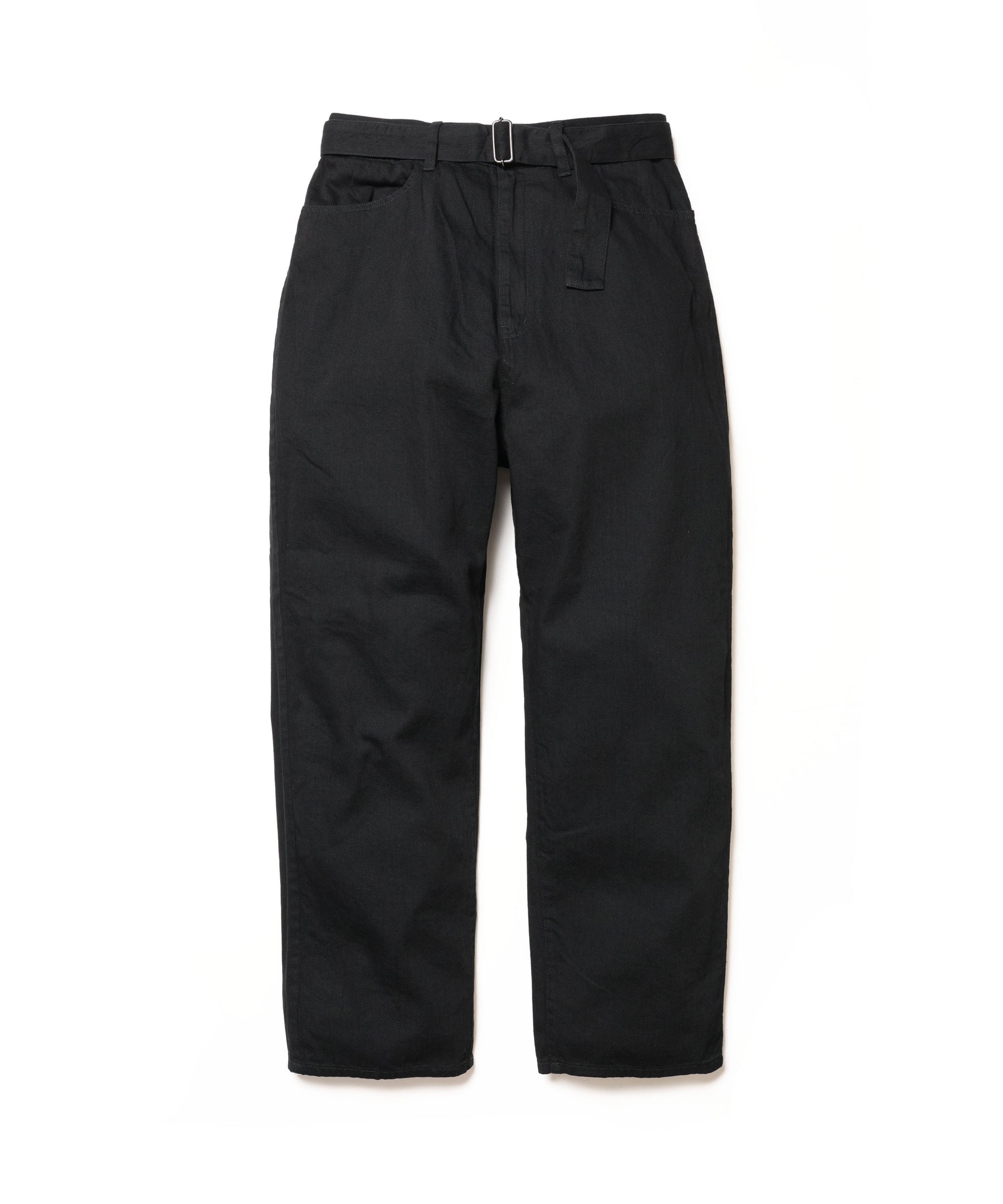 【予約商品】RINSE WASH 8oz DENIM / BELTED RELAX TAPERED PANTS / M261103