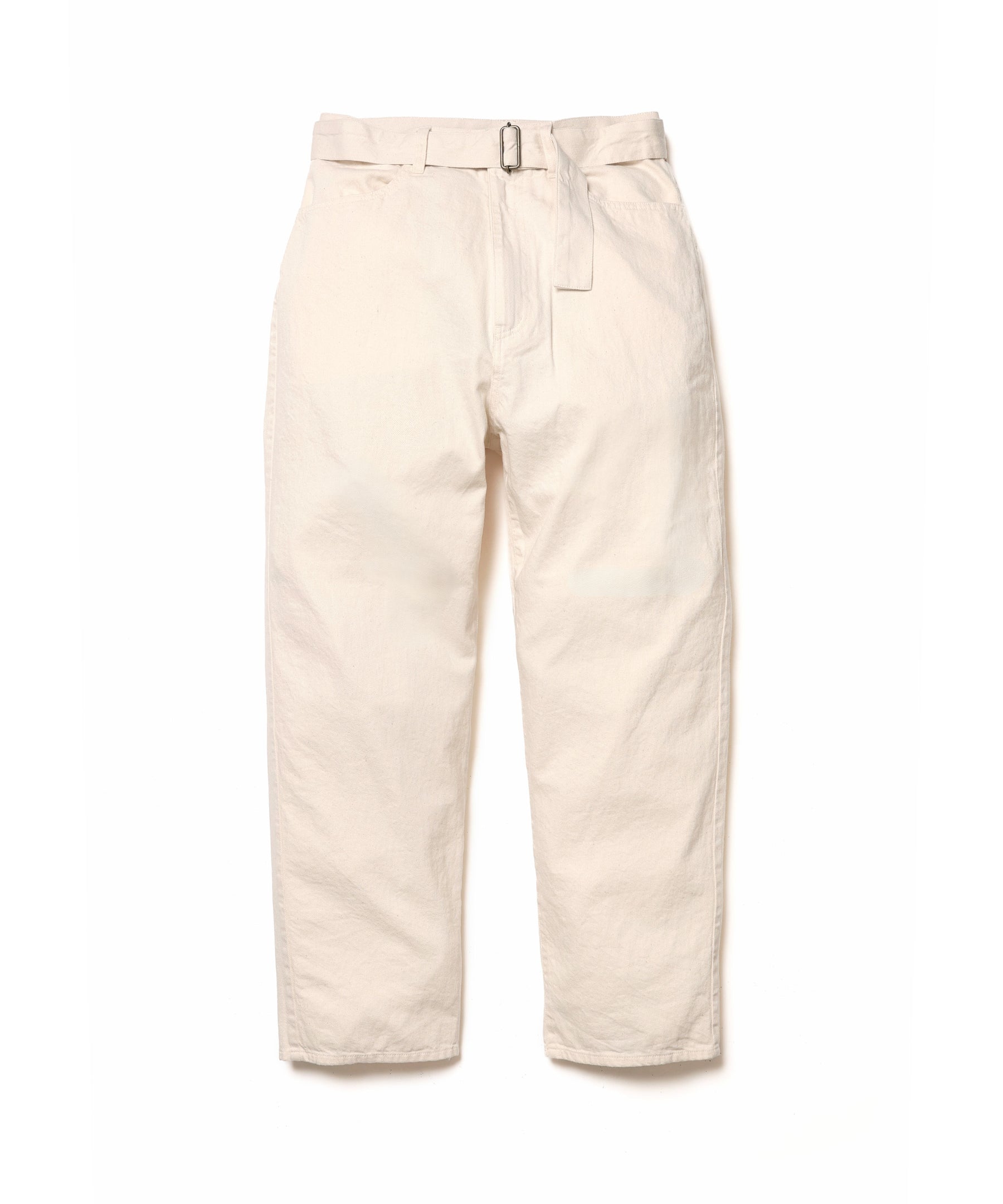 【予約商品】RINSE WASH 8oz DENIM / BELTED RELAX TAPERED PANTS / M261103