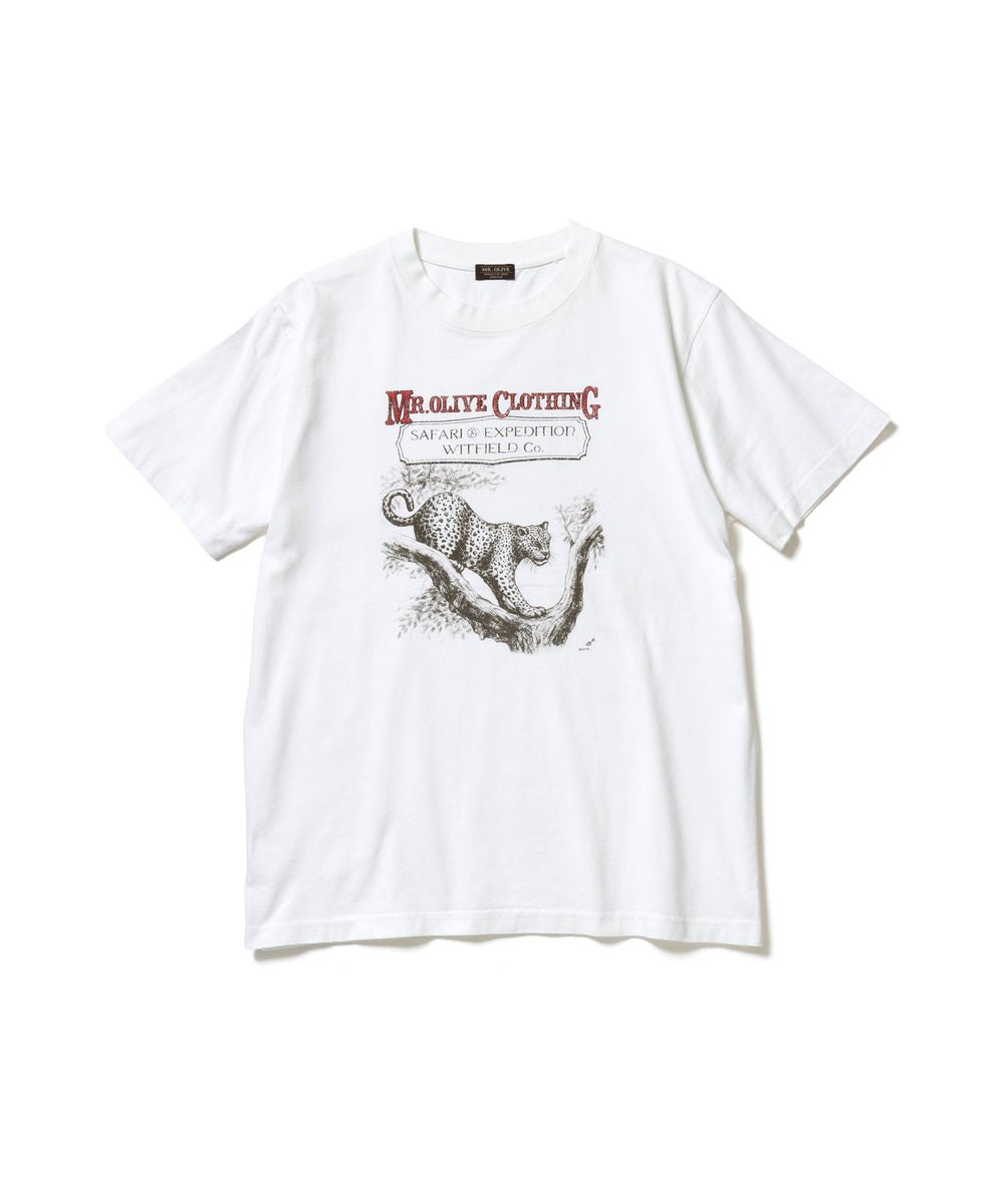 【予約商品】SAFARI & EXPEDUTION/ PANTHER T-SHIRT