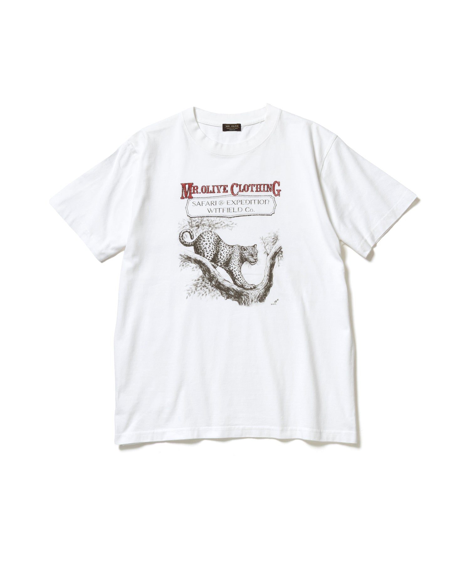 【予約商品】SAFARI & EXPEDUTION/ PANTHER T-SHIRT