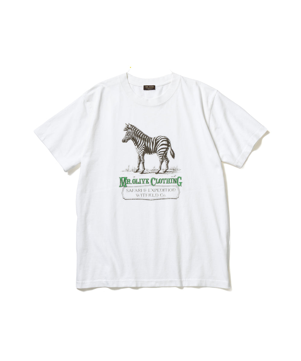 SAFARI & EXPEDUTION/ ZEBRA T-SHIRT