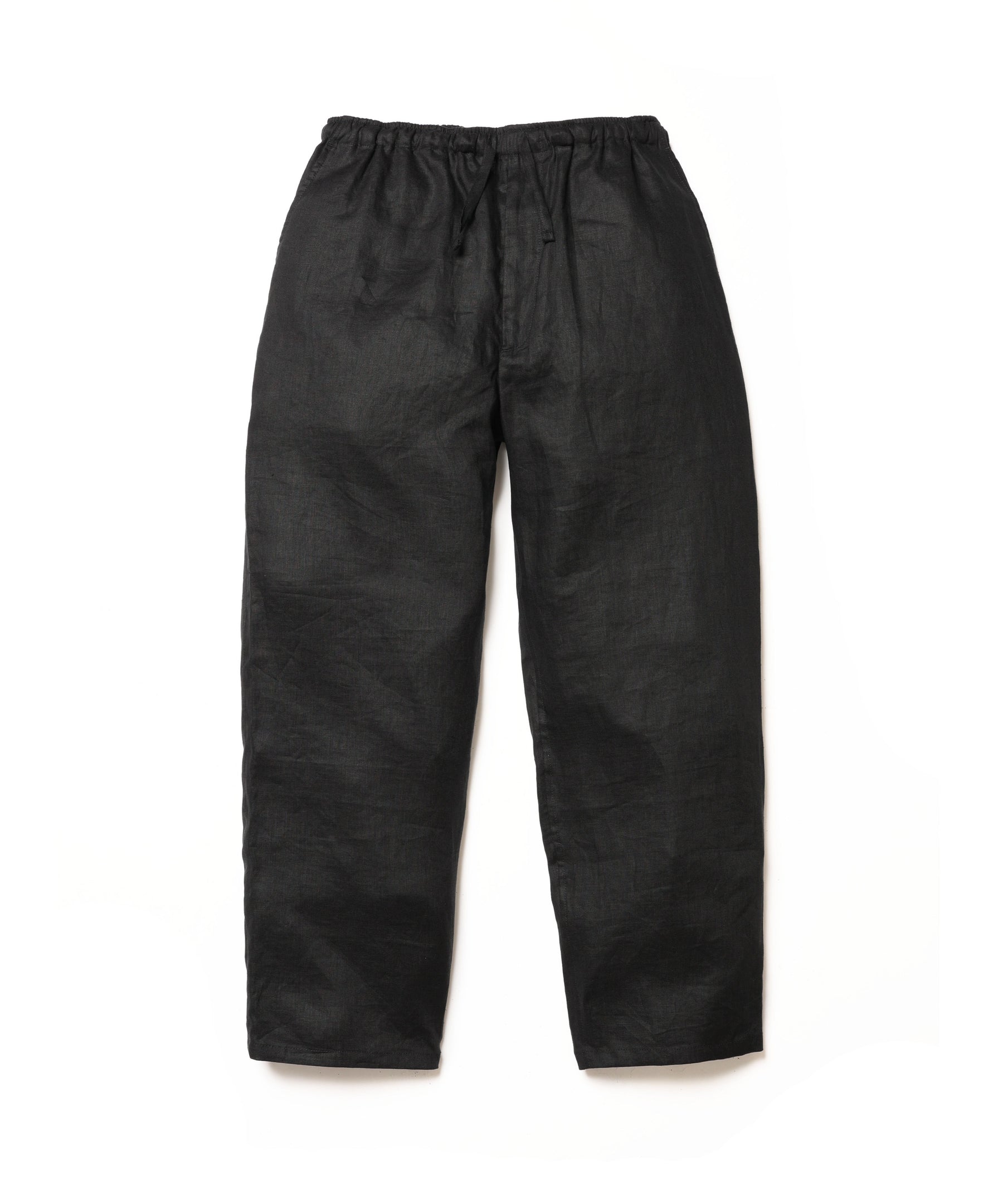 【予約商品】SOFT FINISH LINEN / DRAWSTRING TAPERED PANTS / M261110