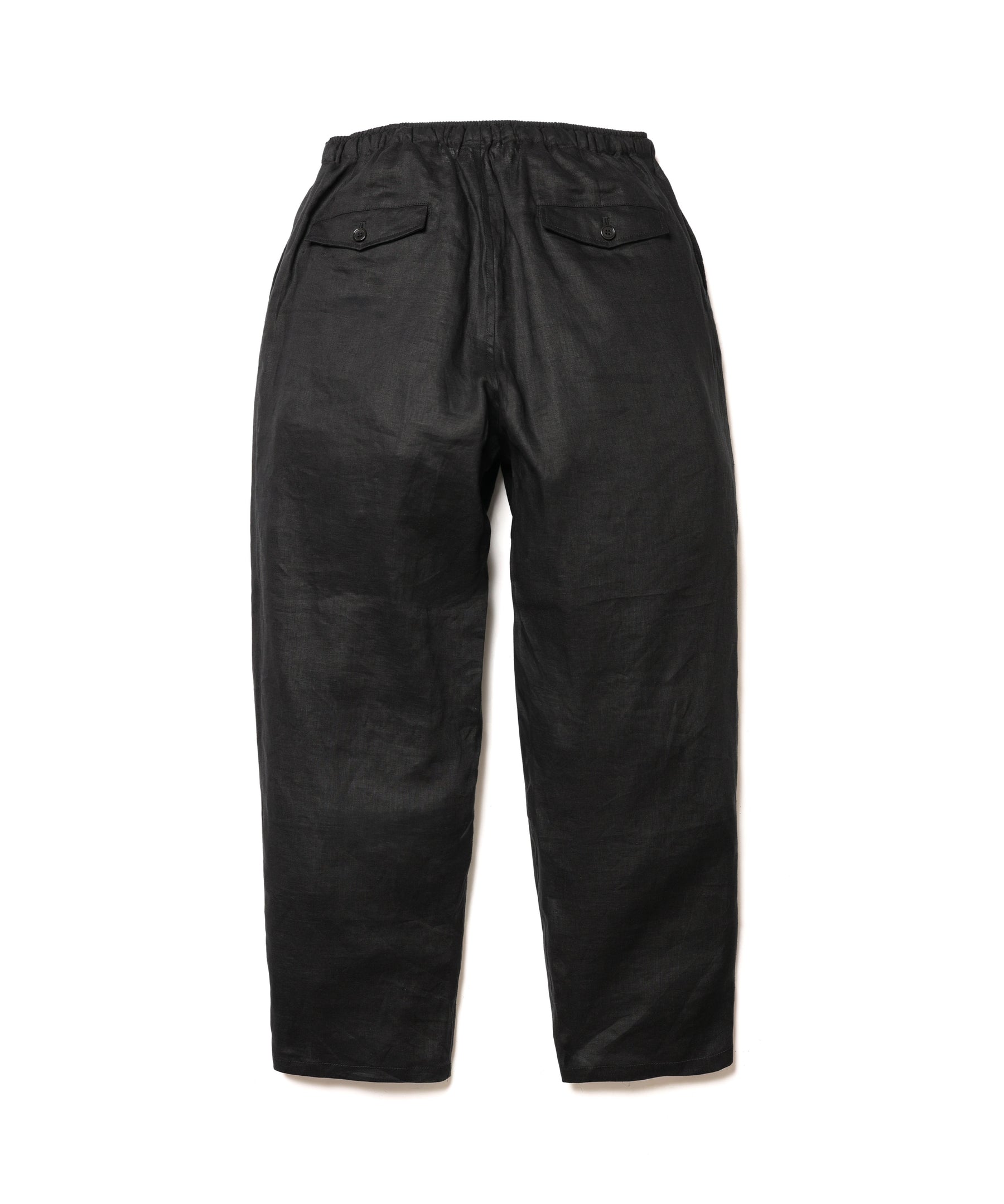 【予約商品】SOFT FINISH LINEN / DRAWSTRING TAPERED PANTS / M261110