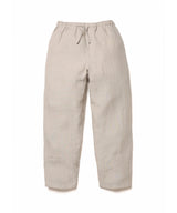 【予約商品】SOFT FINISH LINEN / DRAWSTRING TAPERED PANTS / M261110