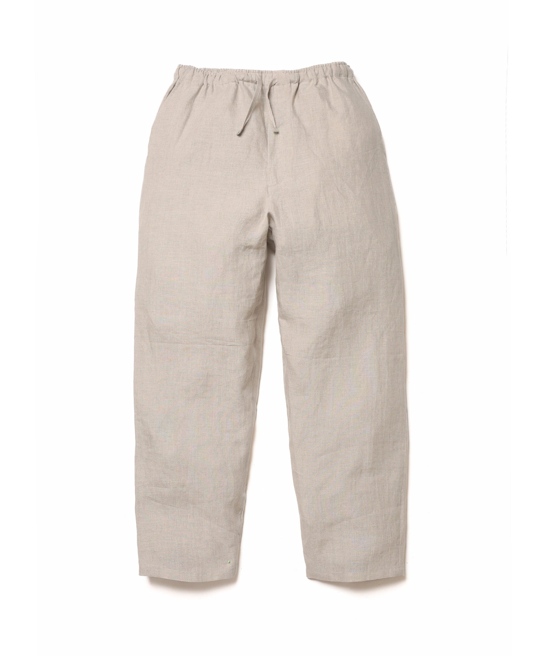 【予約商品】SOFT FINISH LINEN / DRAWSTRING TAPERED PANTS / M261110