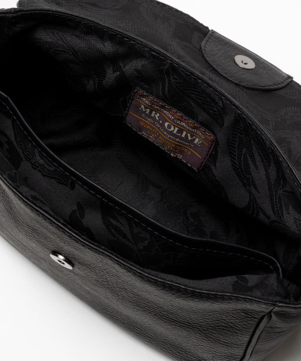 IMPERMA-LEATHER / NEAT SHOULDER BAG / ME668