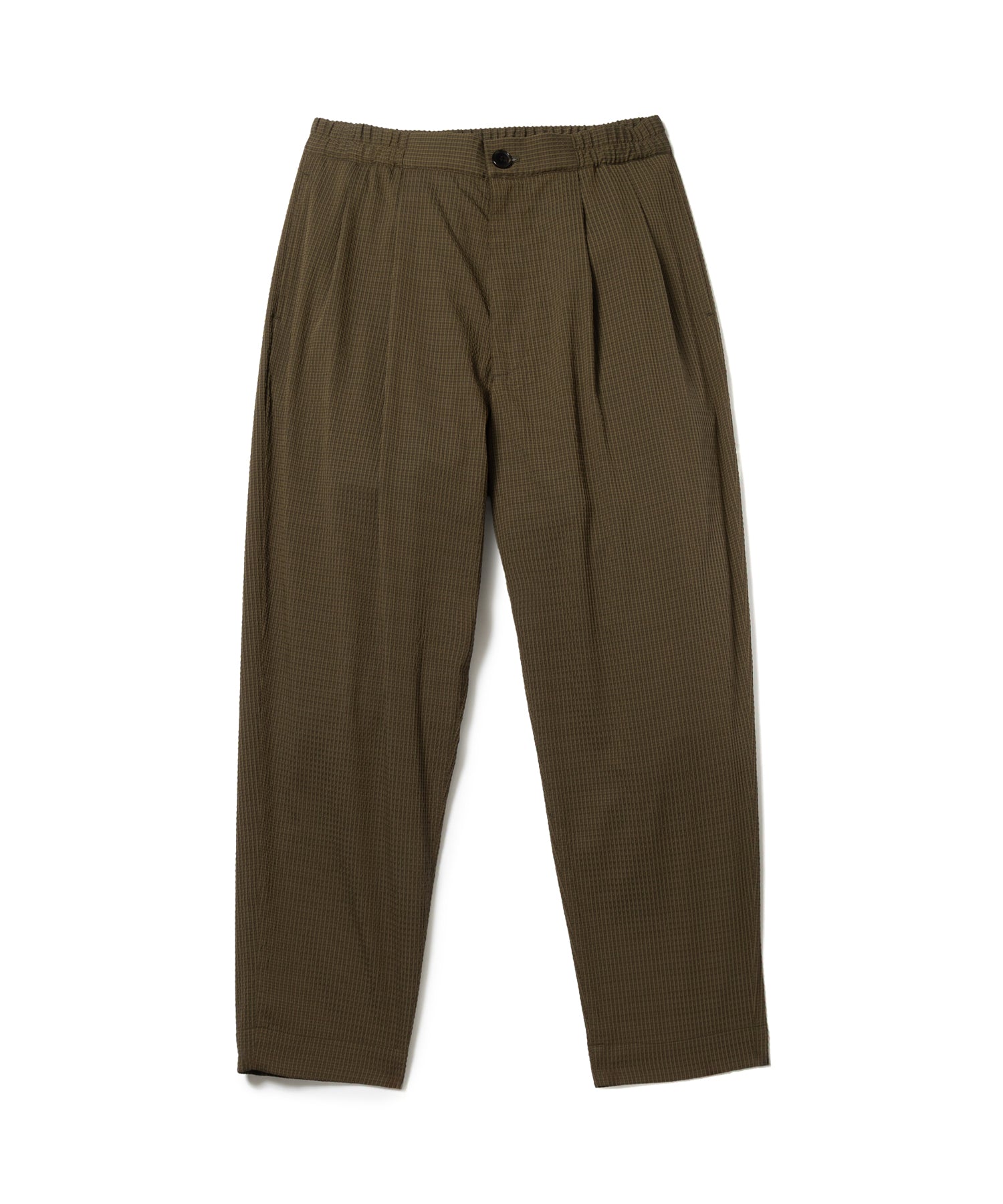 DOT AIR SUCKER / 2TACK TAPERED EASY PANTS / M262108