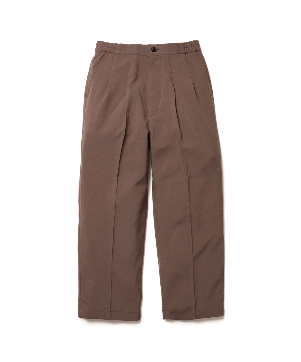 【予約商品】TROPICAL POPLIN / 2TACK WIDE EASY PANTS / M261121