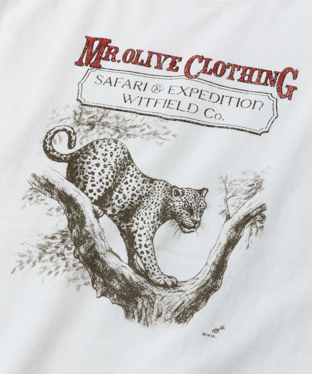 【予約商品】SAFARI & EXPEDUTION/ PANTHER T-SHIRT