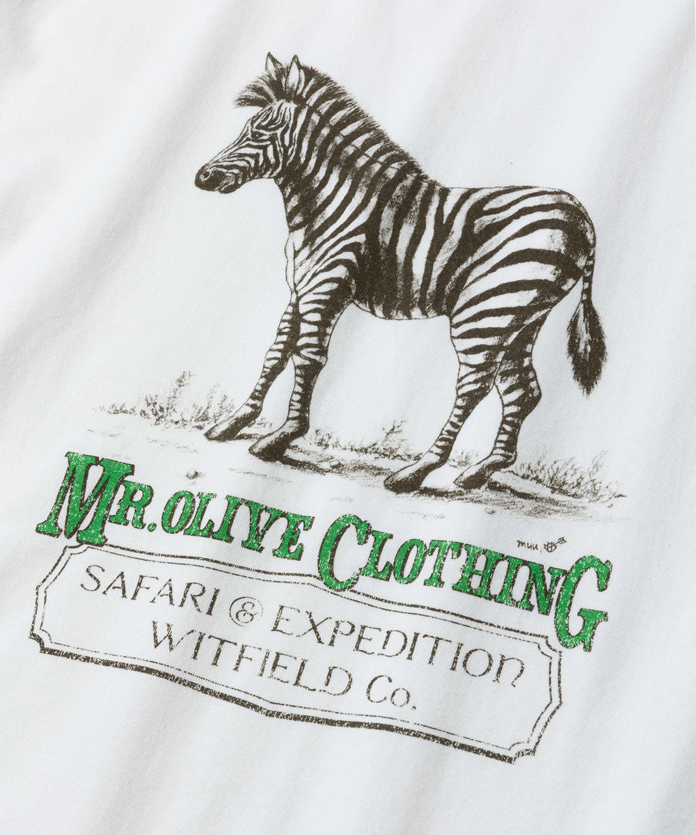 SAFARI & EXPEDUTION/ ZEBRA T-SHIRT
