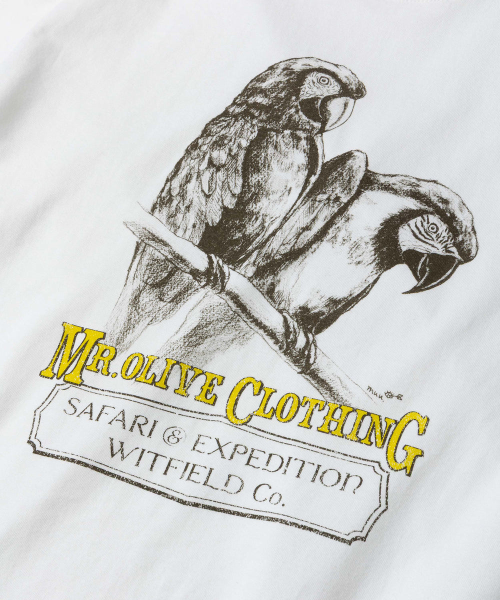 SAFARI & EXPEDUTION/ MACAW T-SHIRT