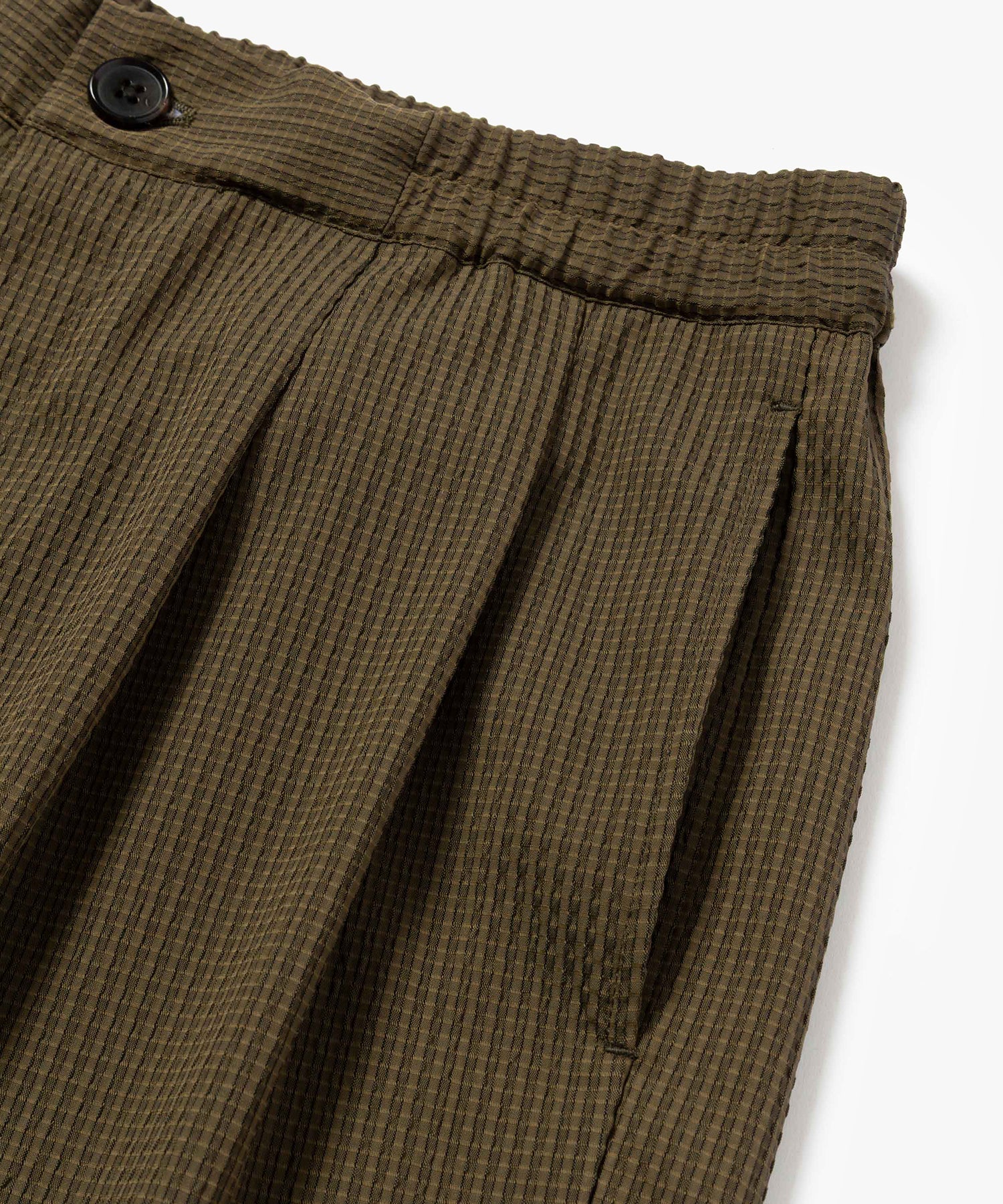 DOT AIR SUCKER / 2TACK TAPERED EASY PANTS / M262108