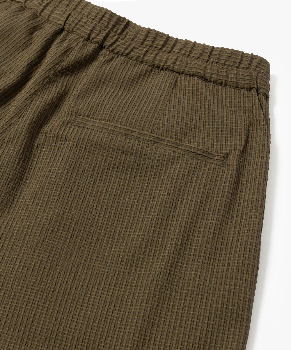 DOT AIR SUCKER / 2TACK TAPERED EASY PANTS / M262108
