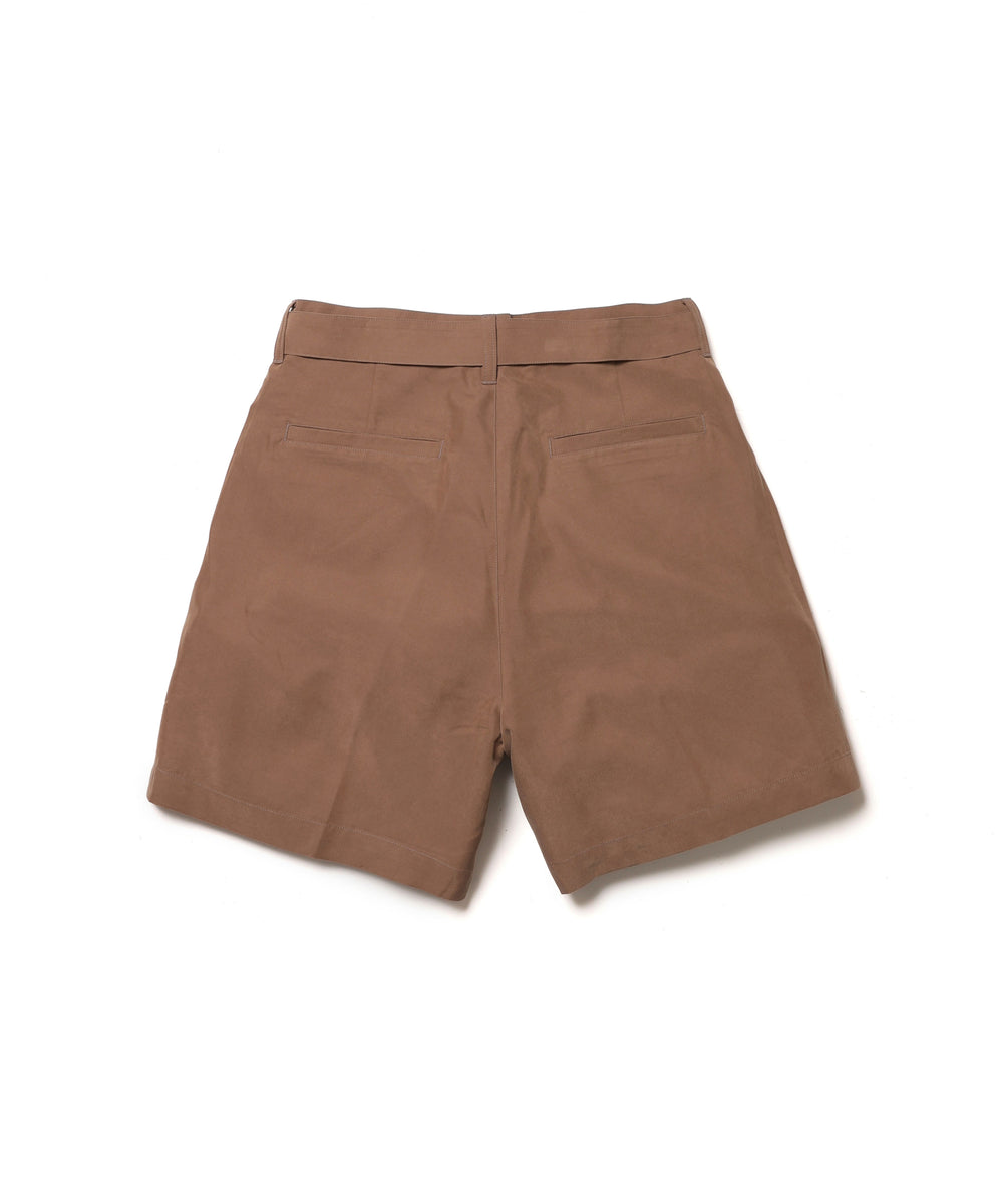 【予約商品】T/R POWDER CLOTH / BELTED SHORTS / M261133
